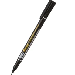 Marker permanentny, wodoodporny - Pentel - czarny, 0,6 mm