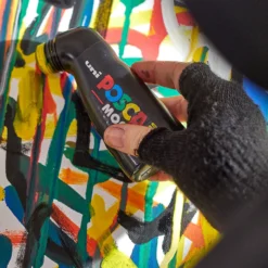 Marker Posca MOP'R PCM-22 - Uni - Black, 3-19 mm