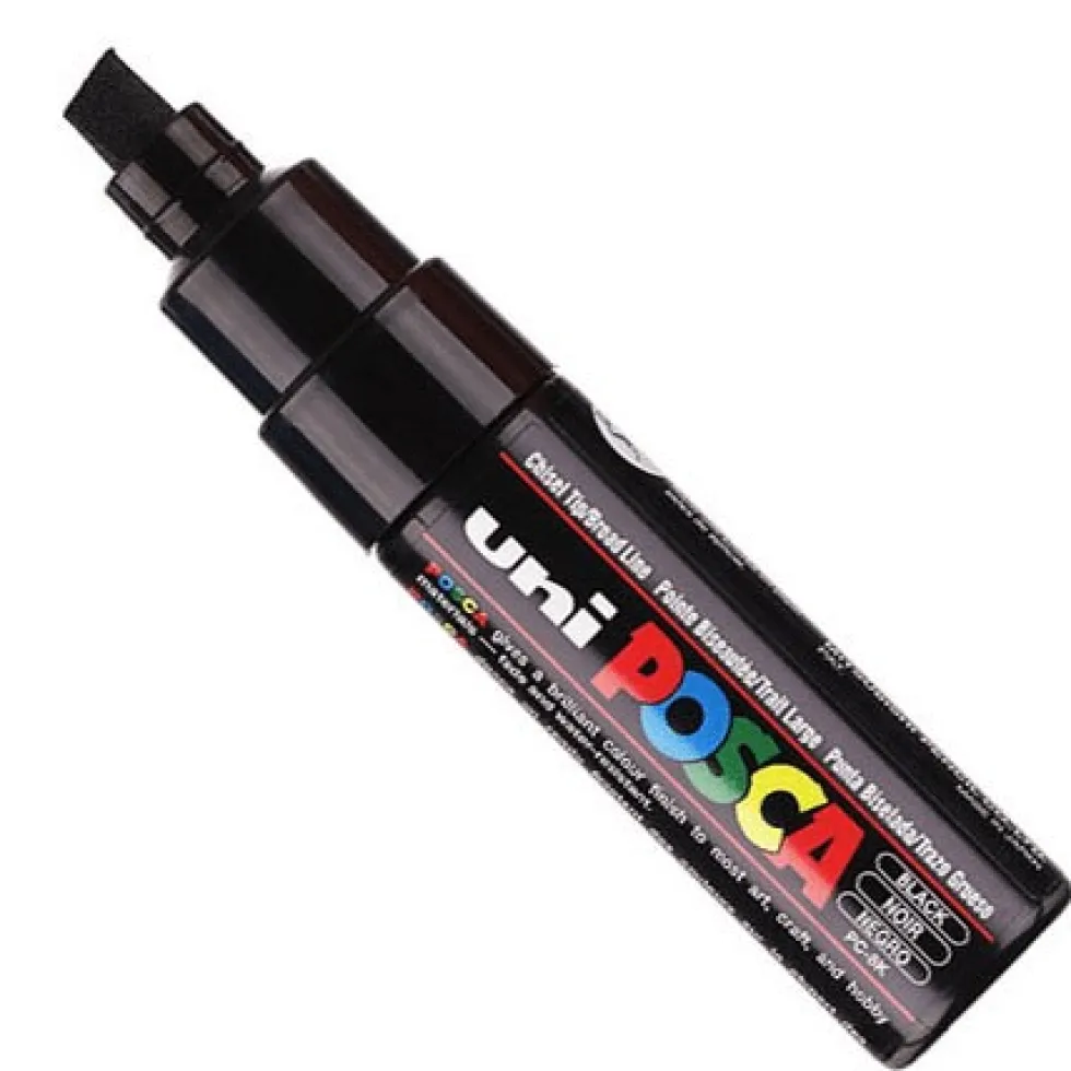Marker Posca PC-8K - Uni - czarny, black
