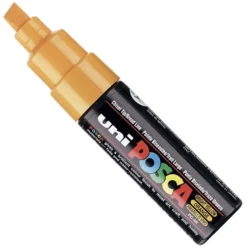 Marker Posca PC-8K - Uni - żółty, bright yellow