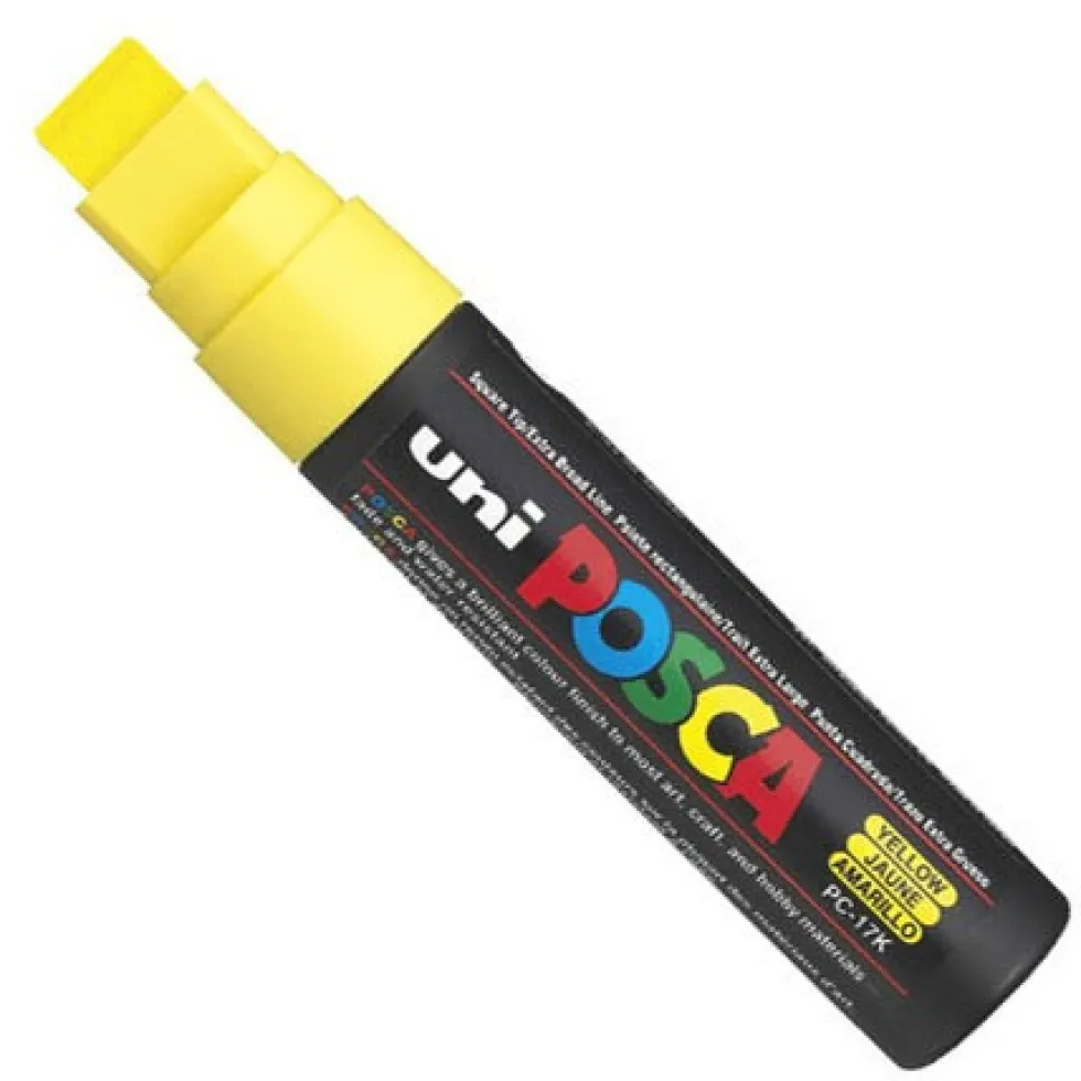 Marker Posca PC-17K - Uni - żółty, yellow