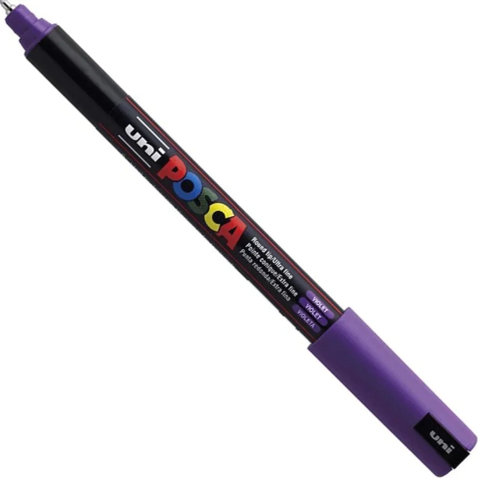 Marker Posca PC-1MR - Uni - fioletowy, violet
