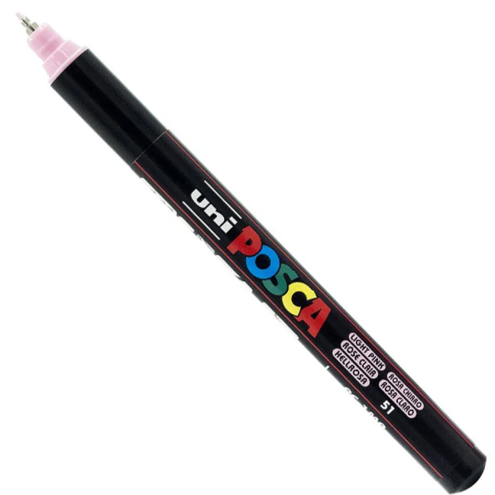 Marker Posca PC-1MR - Uni - jasnoróżowy, light pink