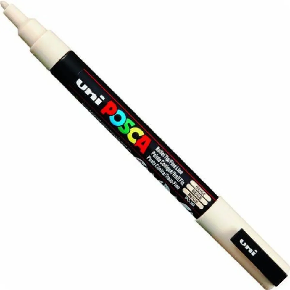 Marker Posca PC-3M - Uni - beżowy, beige