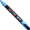 Marker Posca PC-1M - Uni - błękitny, sky blue