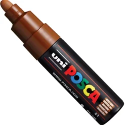 Marker Posca PC-7M - Uni - brązowy, brown