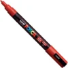 Marker Posca PC-3M - Uni - czerwony, red