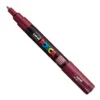 Marker Posca PC-1M - Uni - czerwony, red wine