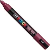 Marker Posca PC-5M - Uni - czerwony, red wine