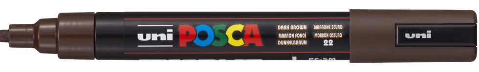 Marker Posca PC-5M - Uni - Dark Brown