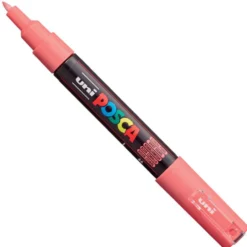 Marker Posca PC-1M - Uni - koralowy, coral pink