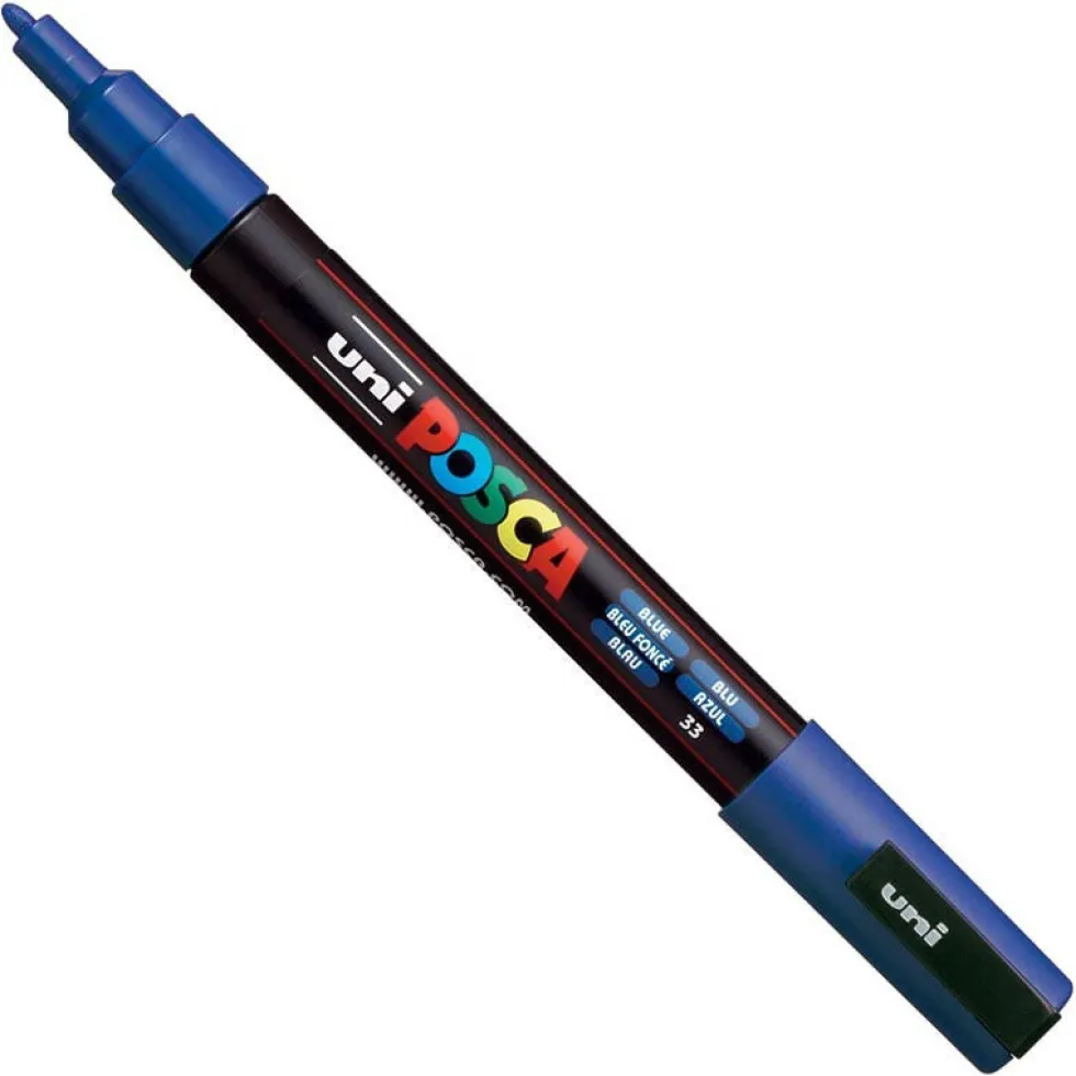 Marker Posca PC-3M - Uni - niebieski, blue