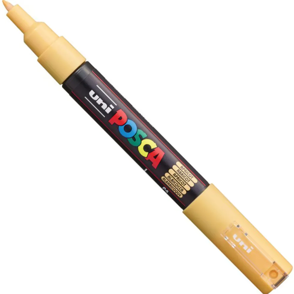 Marker Posca PC-1M - Uni - pomarańczowy, apricot