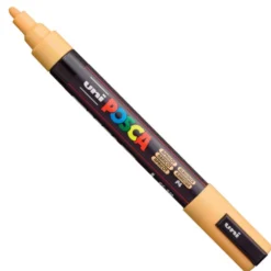 Marker Posca PC-5M - Uni - pomarańczowy, apricot