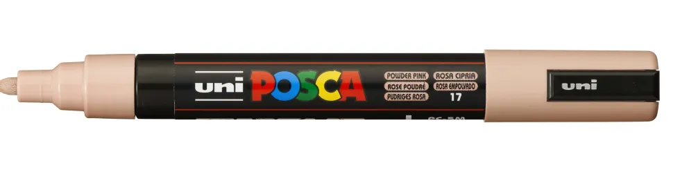 Marker Posca PC-5M - Uni - Powder Pink