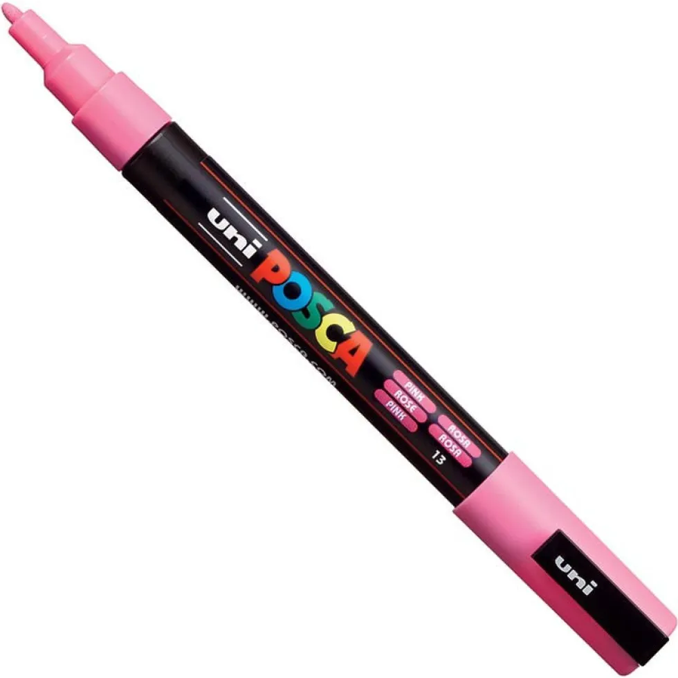 Marker Posca PC-3M - Uni - różowy, pink