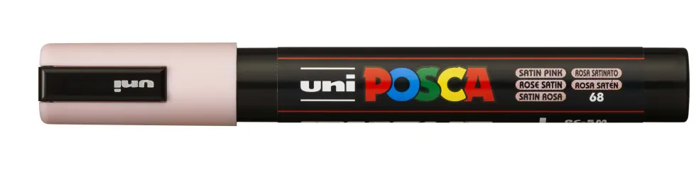 Marker Posca PC-5M - Uni - Satin Pink