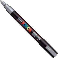 Marker Posca PC-3M - Uni - srebrny, silver