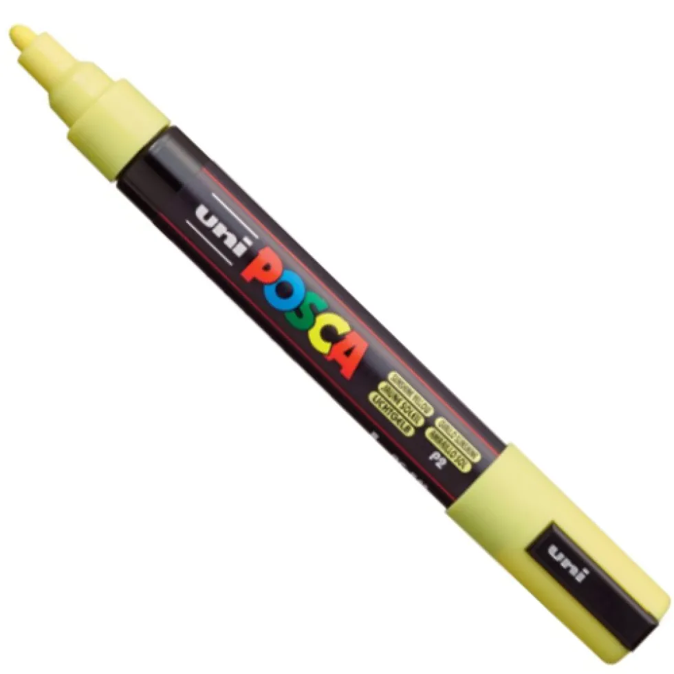 Marker Posca PC-5M - Uni - żółty, sunshine yellow