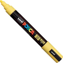 Marker Posca PC-5M - Uni - żółty, yellow