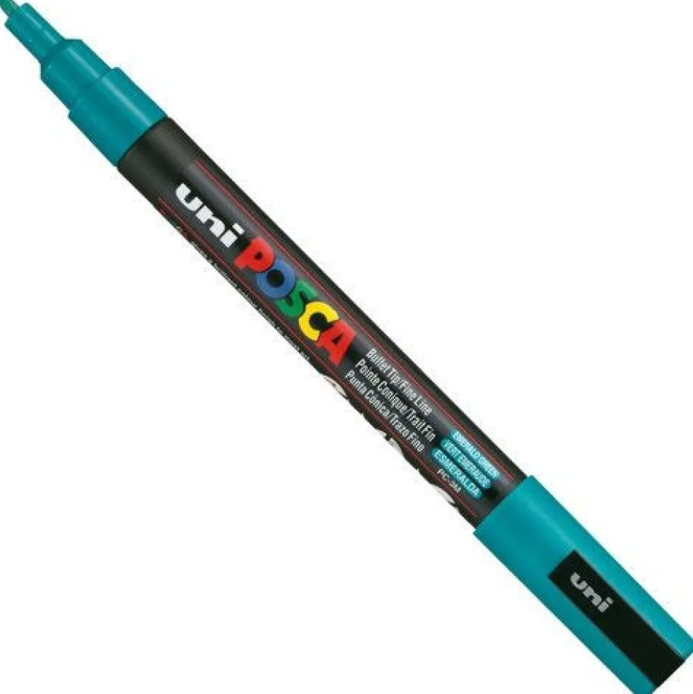 Marker Posca PC-3M - Uni - zielony, emerald green