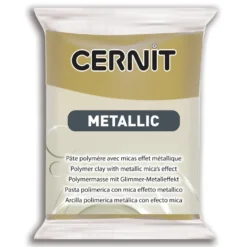 Masa termoutwardzalna Metallic - Cernit - 055, Antique Gold, 56 g