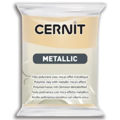 Masa termoutwardzalna Metallic - Cernit - 045, Champagne, 56 g