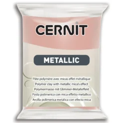 Masa termoutwardzalna Metallic - Cernit - 052, Pink Gold, 56 g