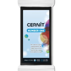 Masa termoutwardzalna Number One - Cernit - 100, Black, 500 g