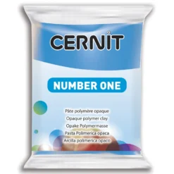 Masa termoutwardzalna Number One - Cernit - 200, Blue, 56 g