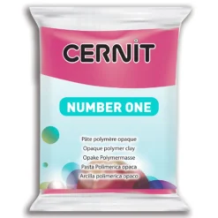 Masa termoutwardzalna Number One - Cernit - 420, Carmine Red, 56 g