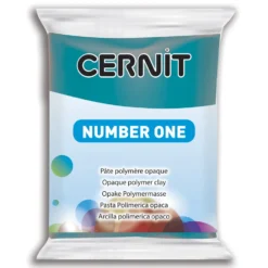 Masa termoutwardzalna Number One - Cernit - 230, Duck Blue, 56 g