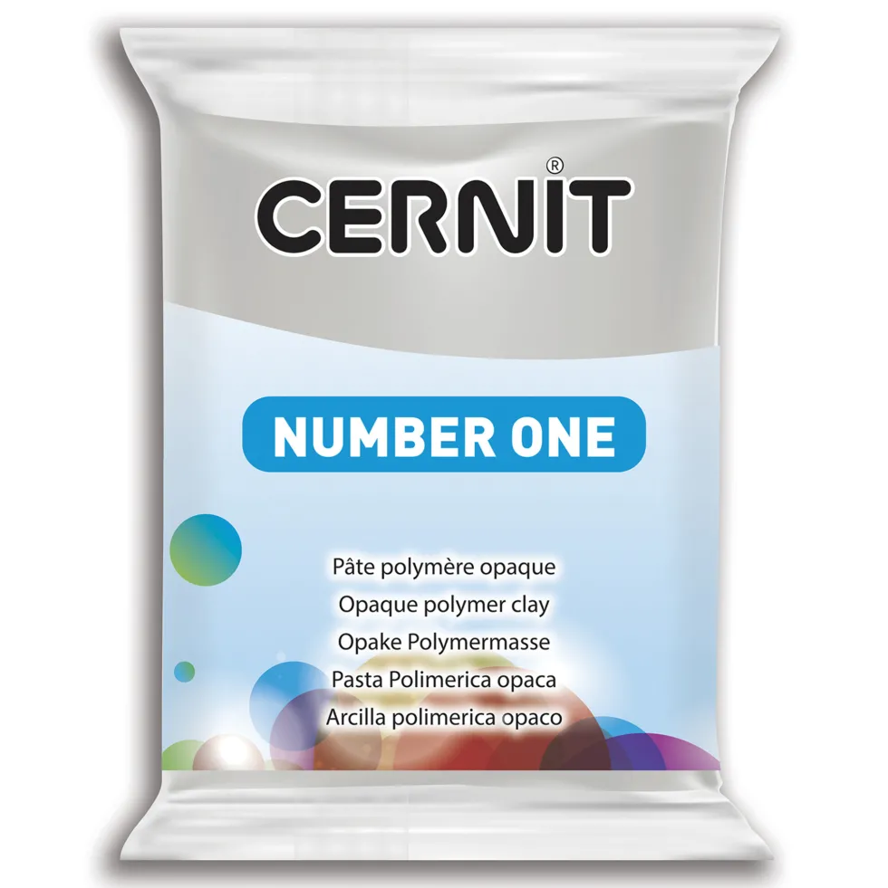Masa termoutwardzalna Number One - Cernit - 150, Grey, 56 g