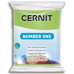 Masa termoutwardzalna Number One - Cernit - 611, Light Green, 56 g