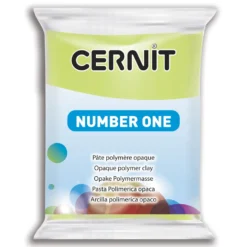 Masa termoutwardzalna Number One - Cernit - 601, Lime Green, 56 g