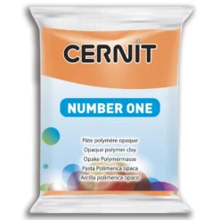 Masa termoutwardzalna Number One - Cernit - 752, Orange, 56 g