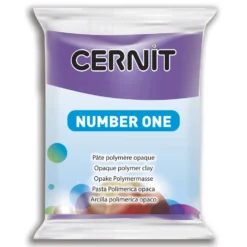 Masa termoutwardzalna Number One - Cernit - 900, Violet, 56 g