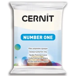 Masa termoutwardzalna Number One - Cernit - 027, White, 56 g