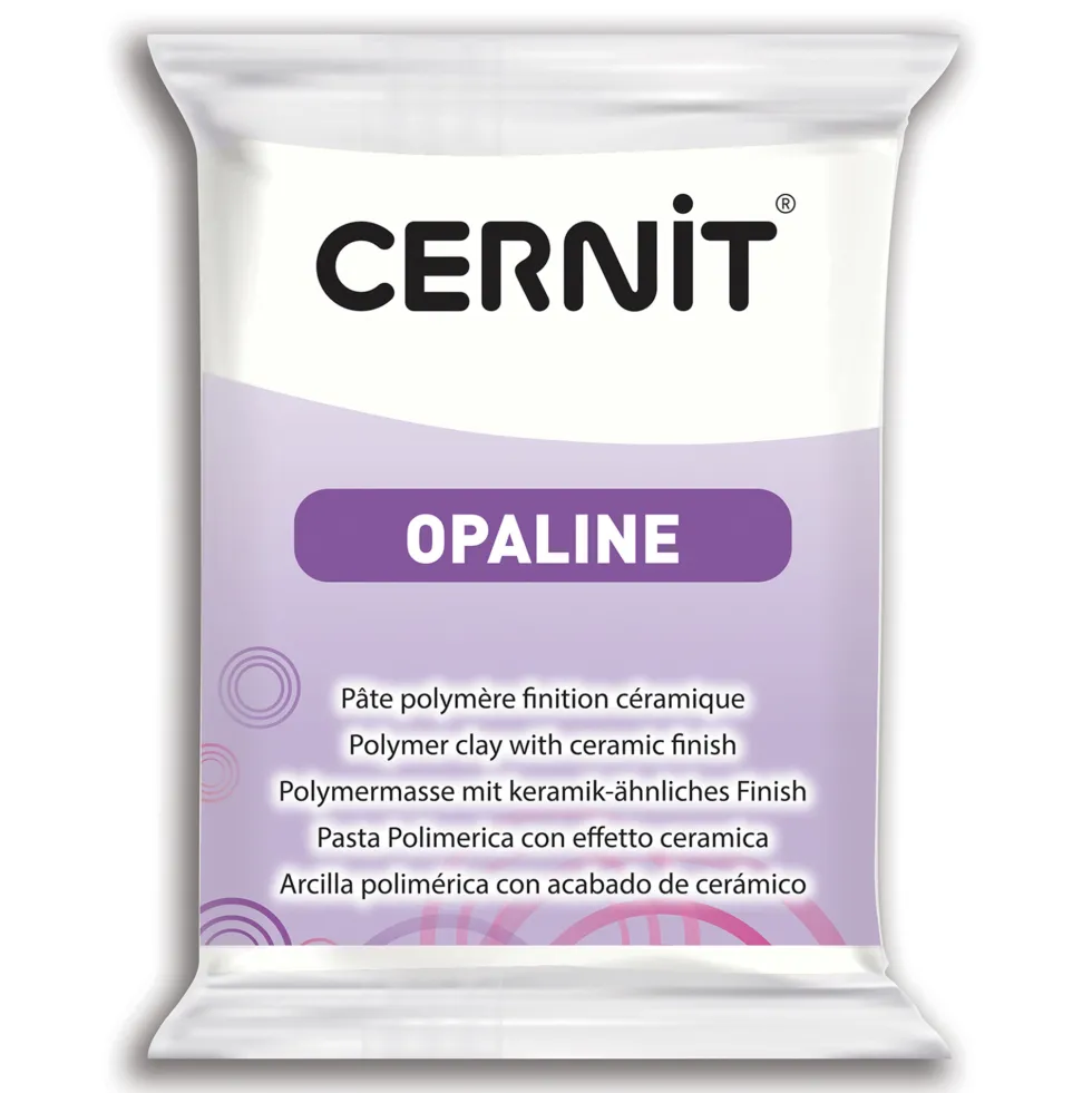 Masa termoutwardzalna Opaline - Cernit - 010, White, 56 g
