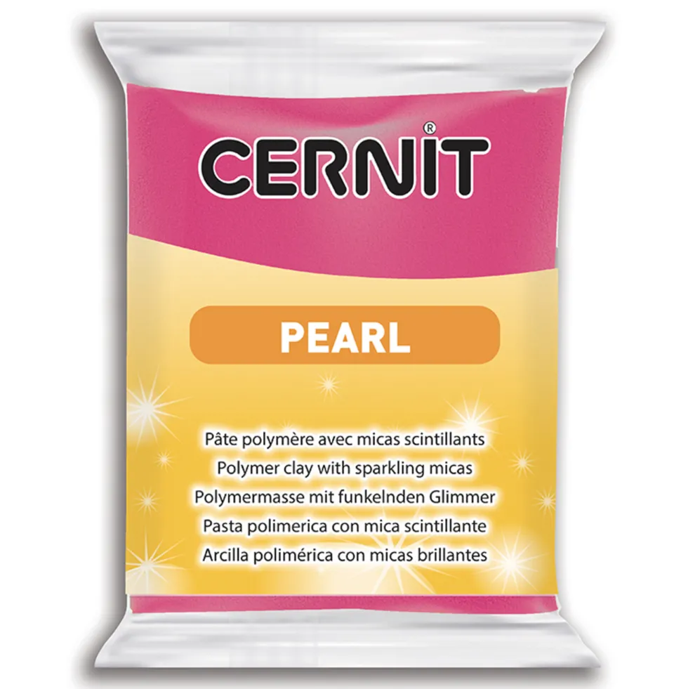 Masa termoutwardzalna Pearl - Cernit - 460, Magenta, 56 g