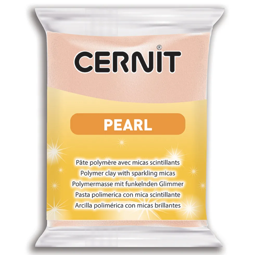 Masa termoutwardzalna Pearl - Cernit - 475, Pink, 56 g