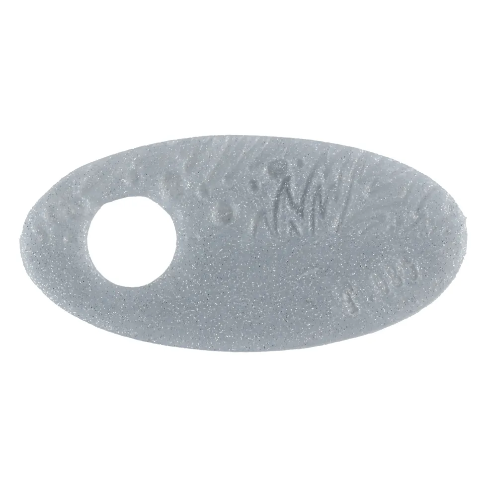 Masa termoutwardzalna Translucent - Cernit - 080, Glitter Silver, 56 g