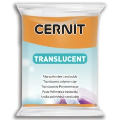 Masa termoutwardzalna Translucent - Cernit - 752, Orange, 56 g