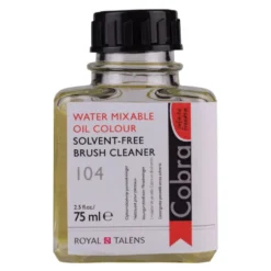 Medium bezrozpuszczalnikowe do czyszczenia pędzli - Cobra - 75 ml