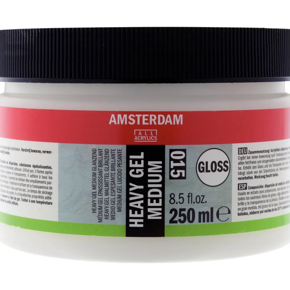 Medium do akryli w żelu - Amsterdam - błyszczące, gęste, 250 ml