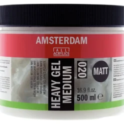 Medium do akryli w żelu - Amsterdam - matowe, gęste, 500 ml