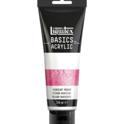 Medium do farb akrylowych Basics Acrylic - Liquitex - opalizujące, 250 ml