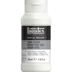 Medium do farb akrylowych Fabric Medium - Liquitex - 118 ml