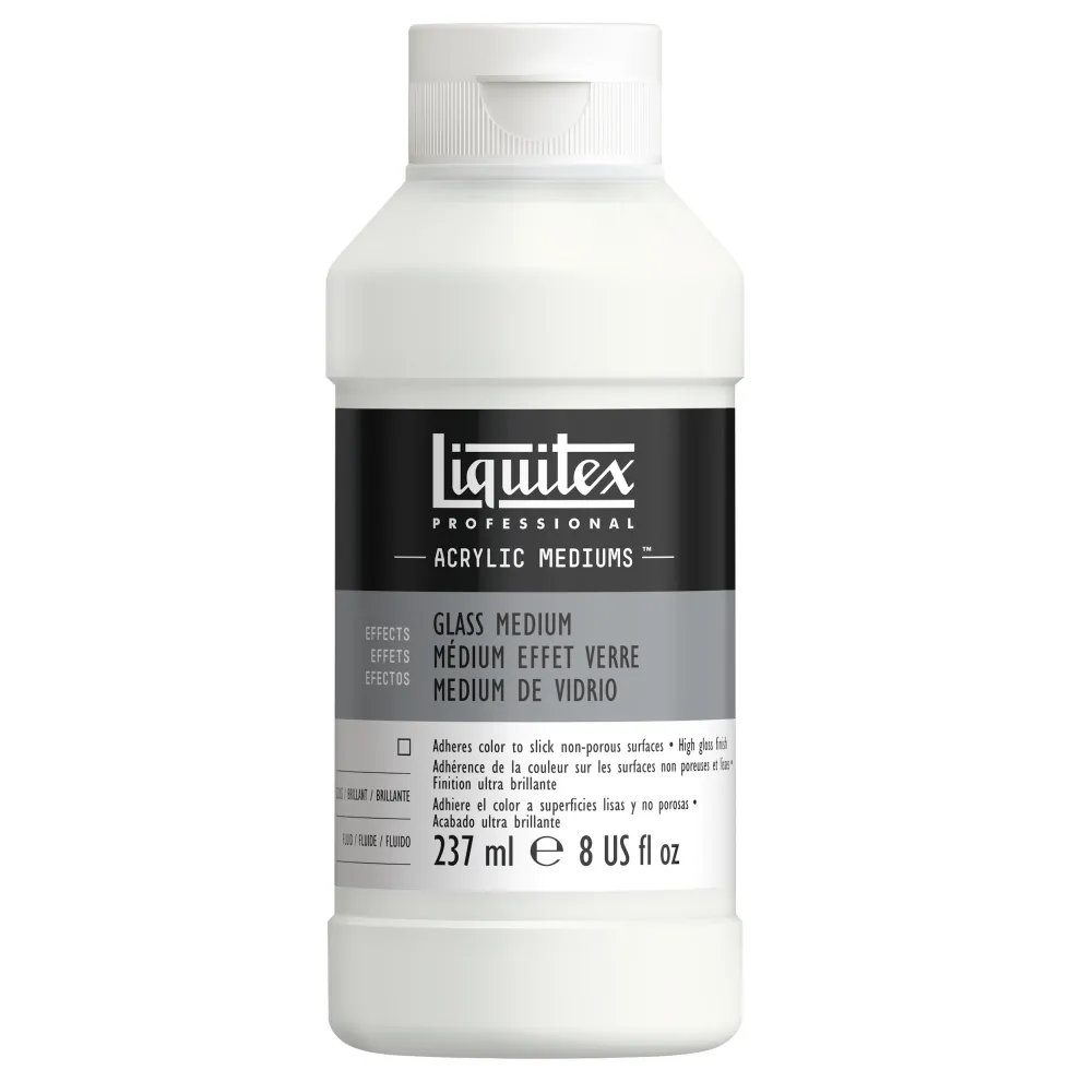 Medium do farb akrylowych Glass - Liquitex - 237 ml