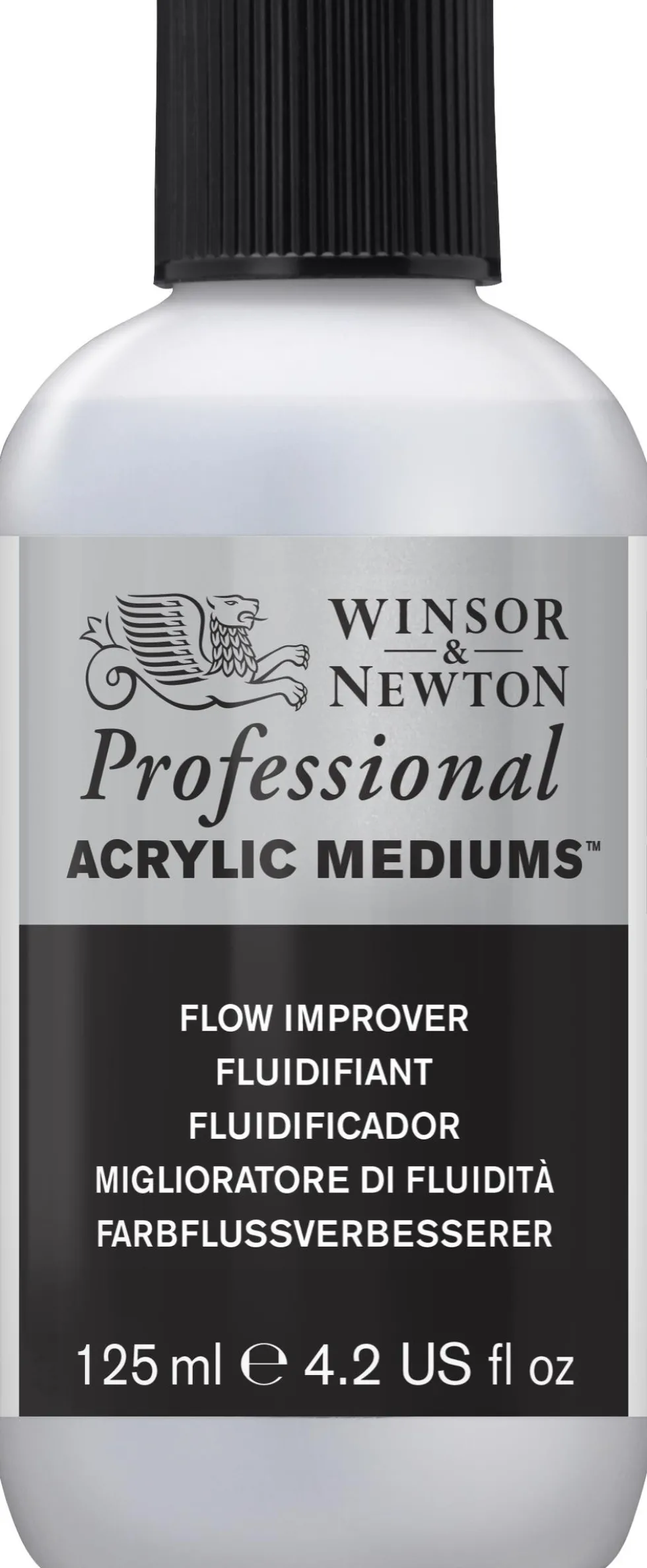 Medium do farb akrylowych Professional - Winsor & Newton - Flow Improver, 125 ml